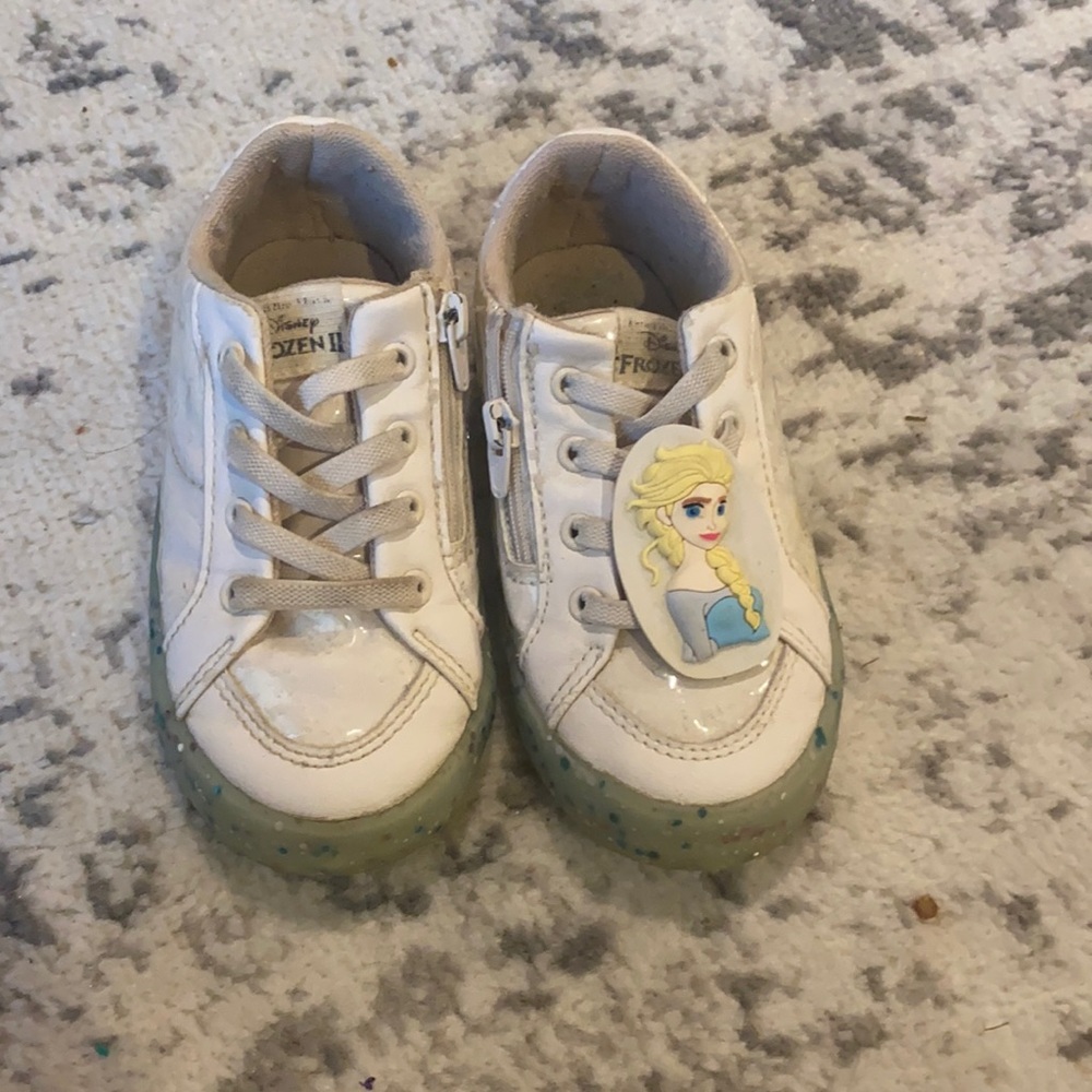 Zara toddler girls frozen shoes